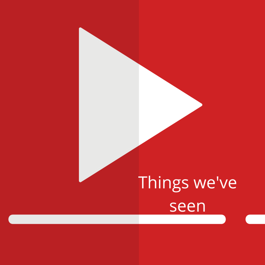 Things we've ween
